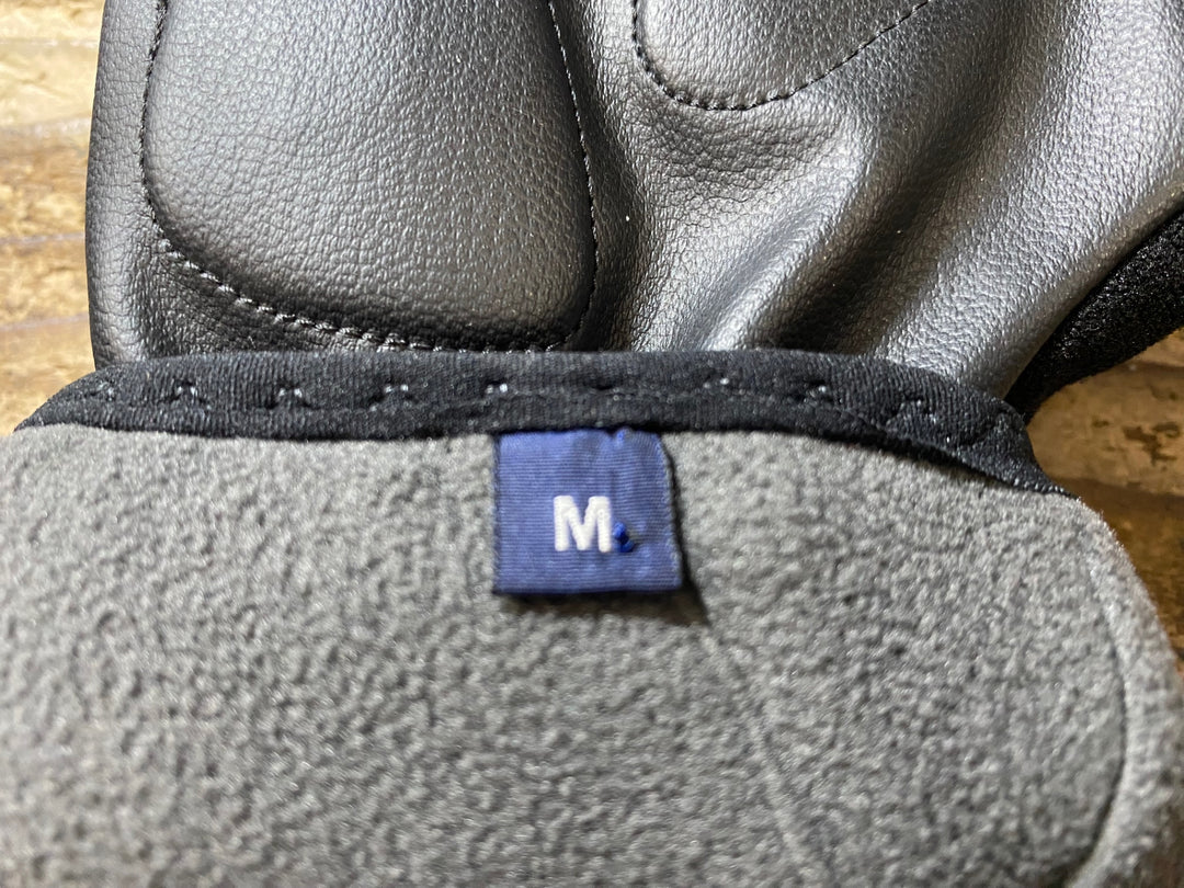 JV511 モンベル mont bell ウィンターグローブ 黒 M 裏起毛 GORE WINDSTOPPER