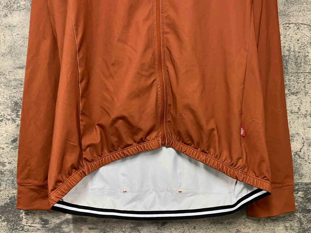 JI117 シーガー Sigr 長袖 サイクルジャージ ブラウン XXL