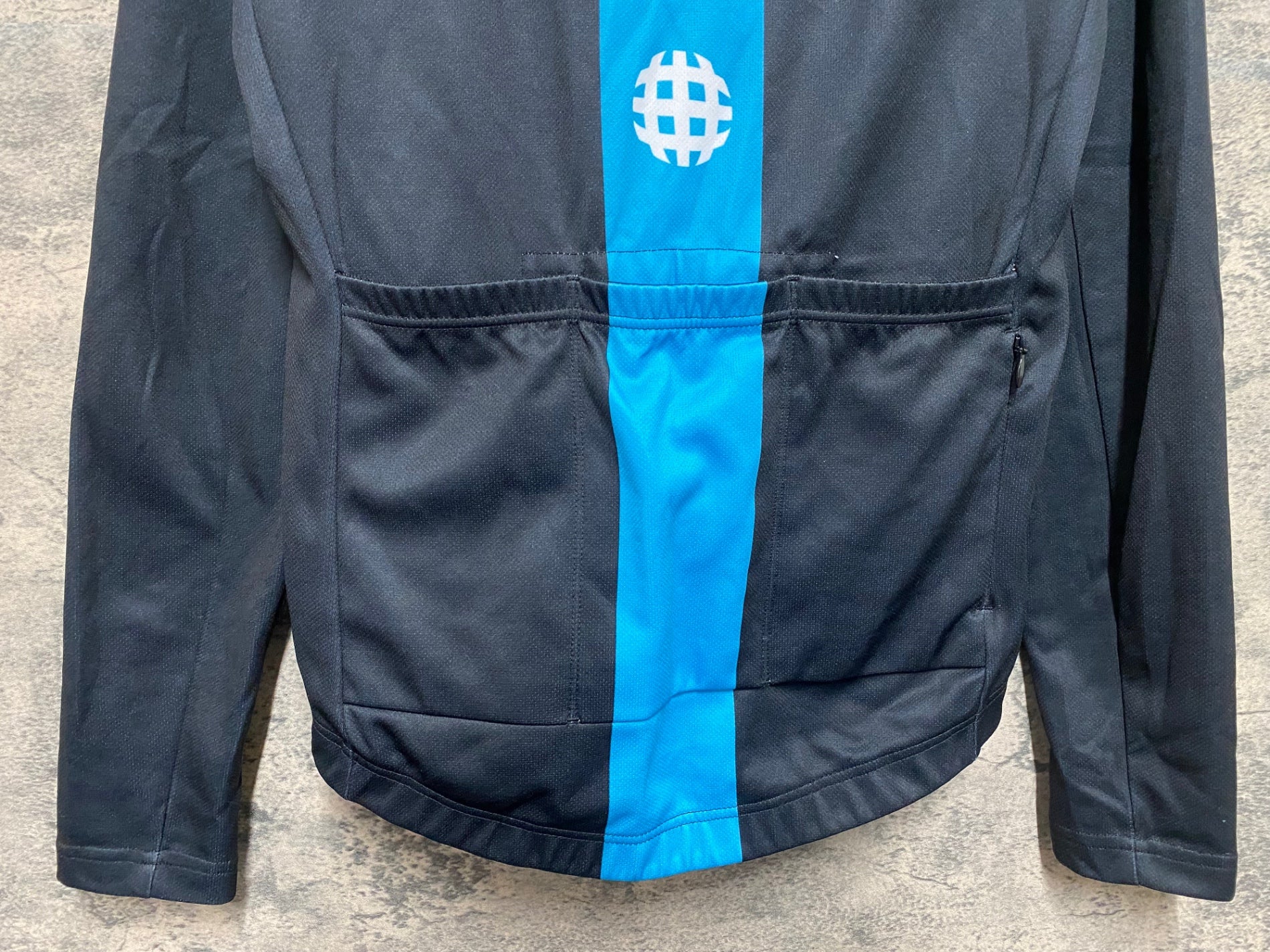 JR086 ラファ Rapha TEAM LONG SLEEVE SERSEY 長袖サイクルジャージ 黒