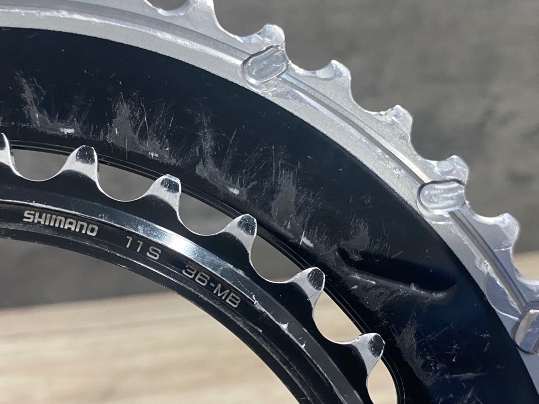 KC538 シマノ SHIMANO デュラエース DURA-ACE FC-9000 クランクセット 172.5mm 52/36T