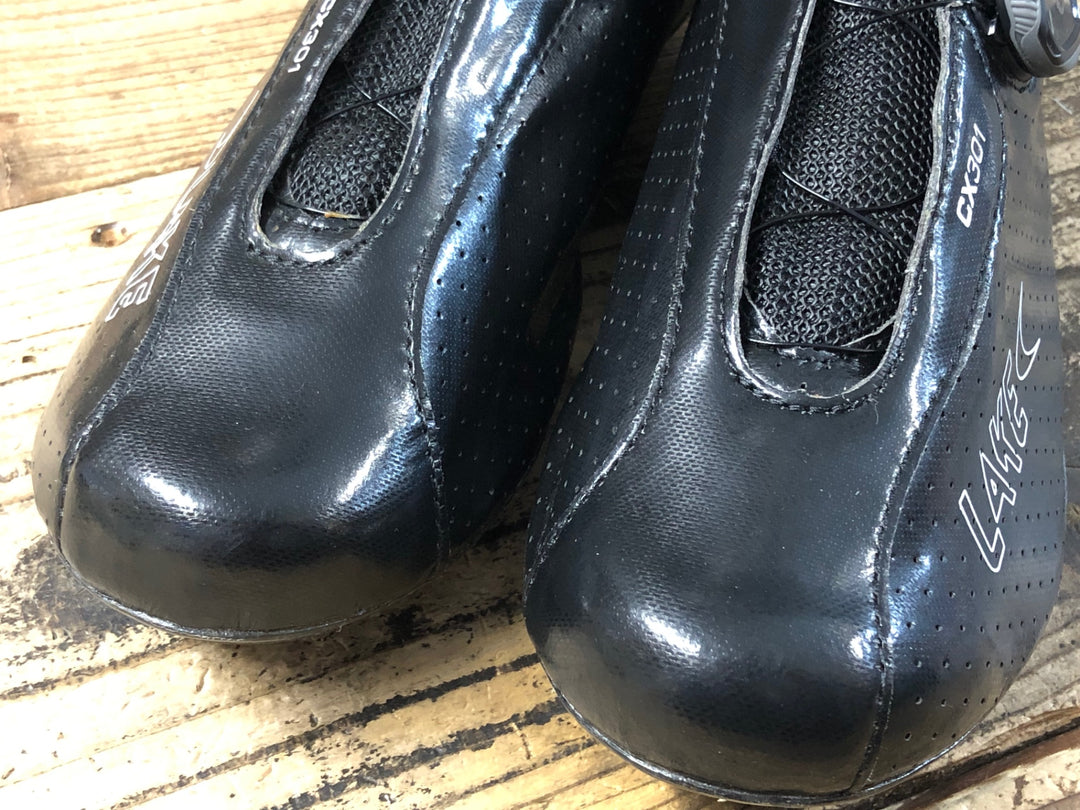 KJ403 レイク LAKE CX301 ビンディングシューズ カーボンソール EU40.5 wide