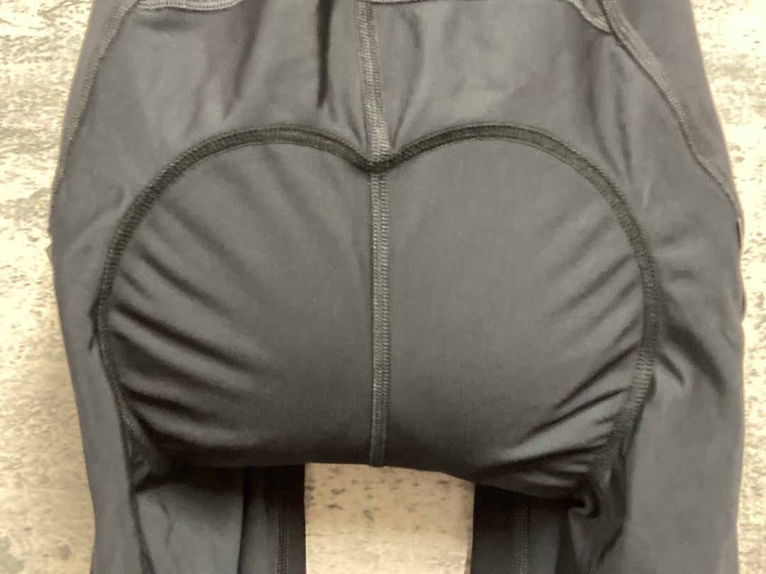 JE272 ラファ Rapha SOUPLESSE WINTER TIGHTS WITH PAD ビブタイツ ブラック ピンク レディース XXS