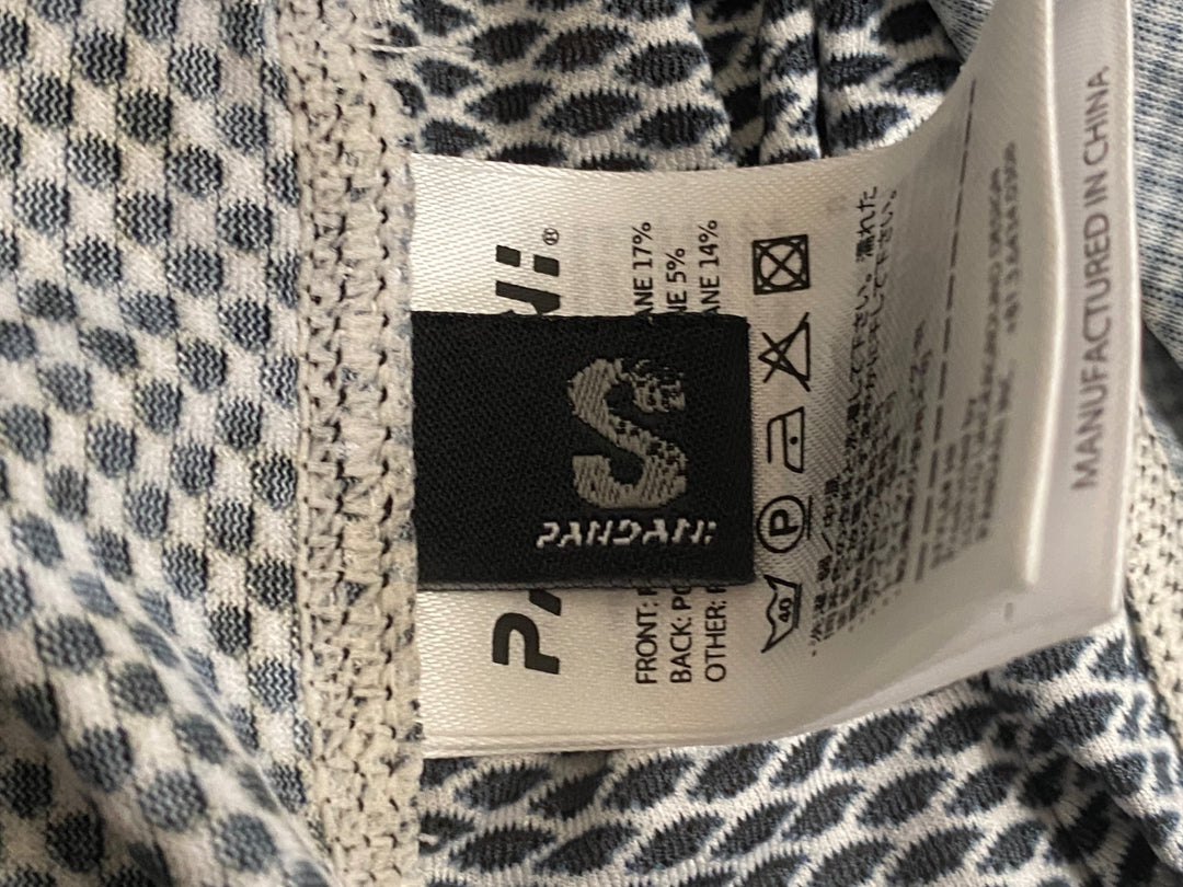 JN754 パンダーニ Pandani 半袖 サイクルジャージ 黒 S