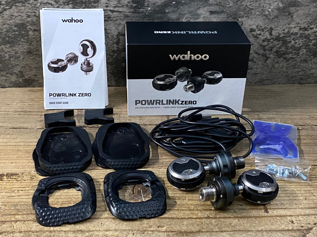 KF031 ワフー Wahoo POWRLINK ZERO DUAL ビンディングペダル パワーメーター