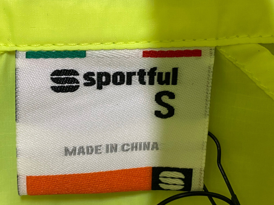 JS542 スポーツフル SPORTFUL HOTPACK 5 VEST ジレ サイクルベスト 黄 S
