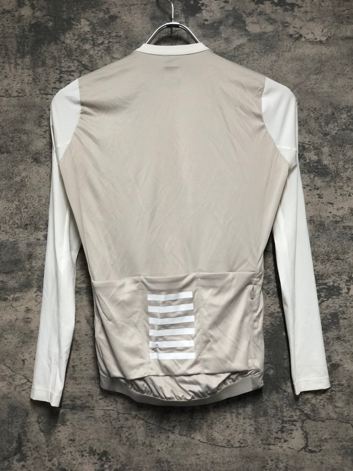 KM113 ラファ Rapha WOMEN'S PRO TEAM LONG SLEEVE LIGHTWEIGHT JERSEY 長袖 サイクルジャージ カーキ S ※左肩穴ありのためジャンク