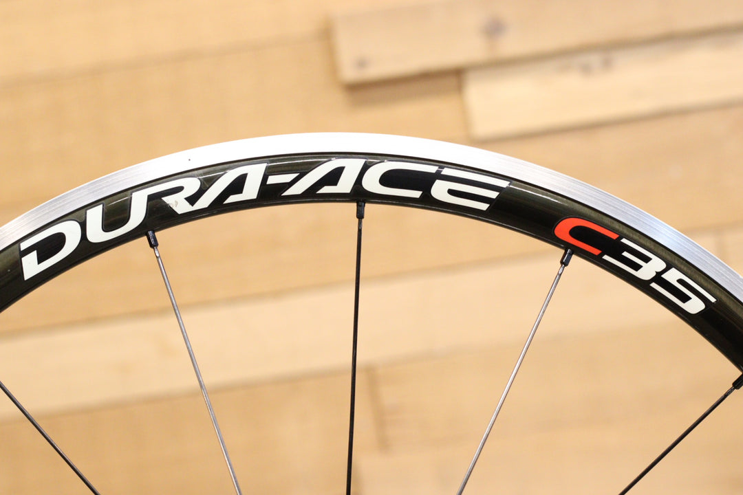 シマノ SHIMANO デュラエース DURA-ACE WH-7900 C35 CL アルミ/カーボン クリンチャー ホイールセット シマノ 10S ナローリム 15C 【立川店】