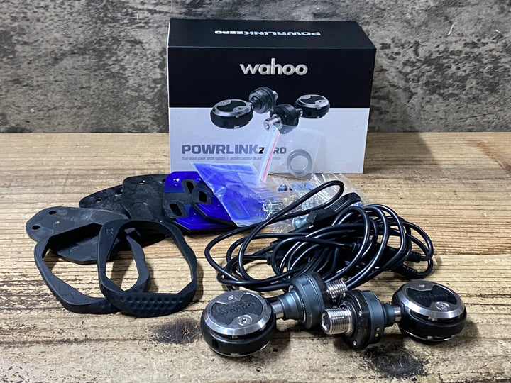 KH031 ワフー WAHOO POWERLINK ZERO ペダル型パワーメーター 両足計測 動作確認済