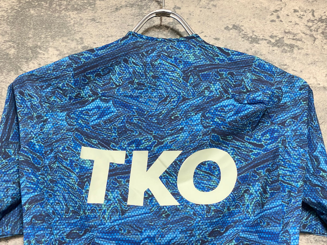 KJ305 パスノーマルスタジオ PAS NORMAL STUDIOS Women's T.K.O. Mechanism Pro Jersey 半袖 サイクルジャージ 青カモ L
