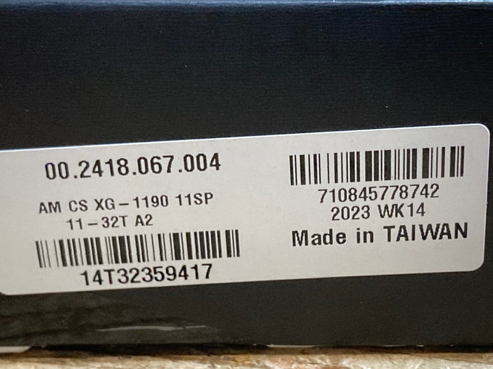 JS435 スラム SRAM レッド Red XG1190 スプロケット 11s 11-32T X Gide