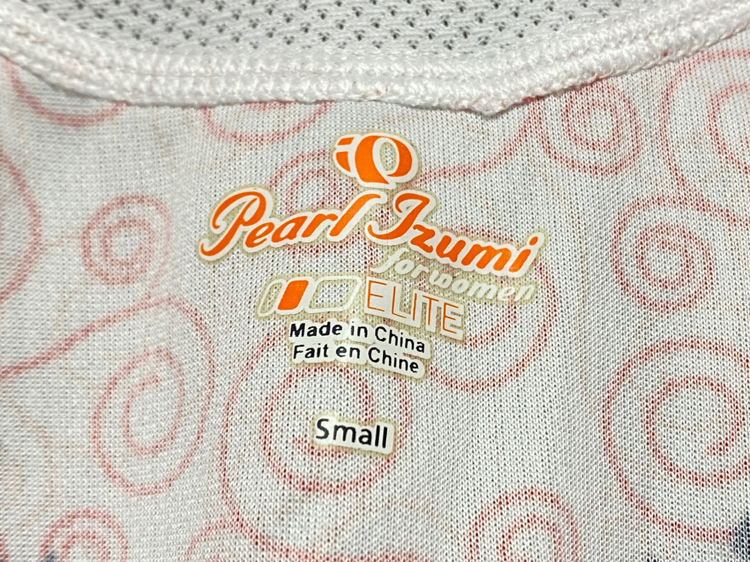 KA223 パールイズミ PEARL iZUMi 半袖 サイクルジャージ 白 赤 S レディース