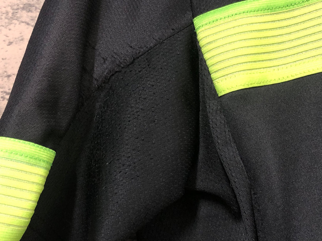 JU503 スポーツフル sportful 半袖 サイクルジャージ 黒 黄 S