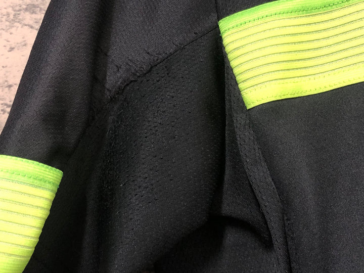 JU503 スポーツフル sportful 半袖 サイクルジャージ 黒 黄 S