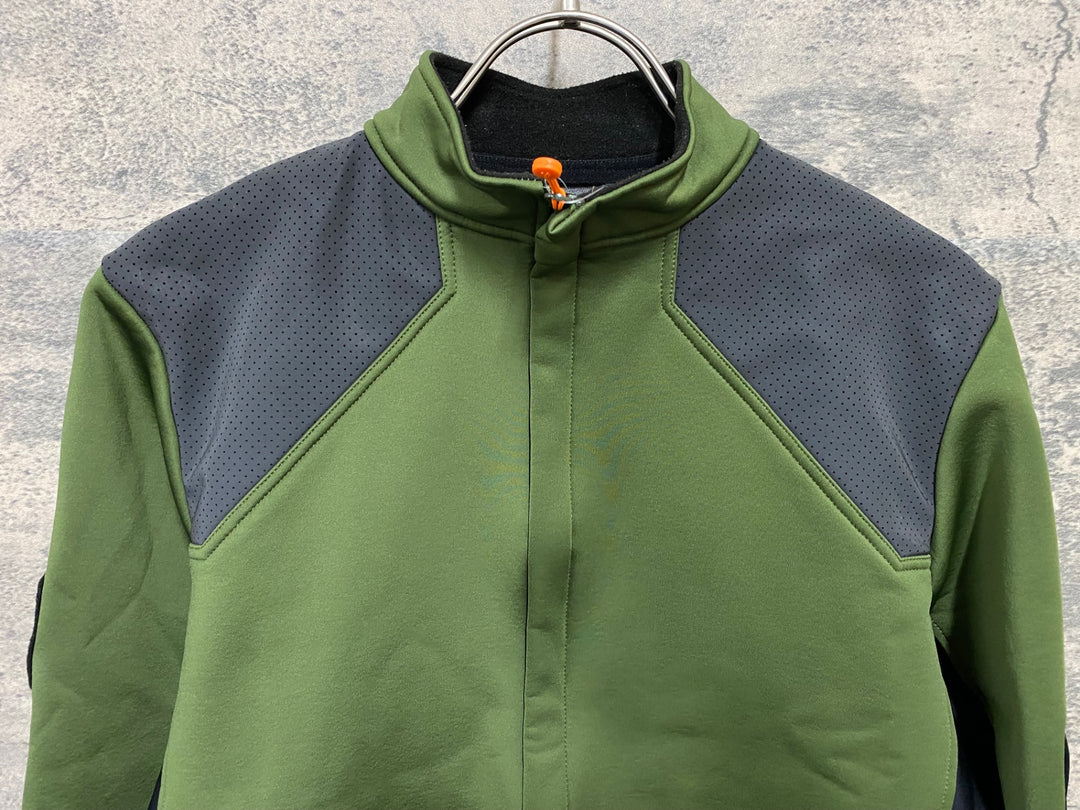 KD149 イザドア Isadore SIGNATURE DEEP WINTER SOFTSHELL JACKET 長袖 シェルジャケット カーキ M 裏起毛