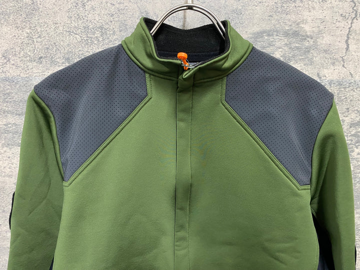 KD149 イザドア Isadore SIGNATURE DEEP WINTER SOFTSHELL JACKET 長袖 シェルジャケット カーキ M 裏起毛