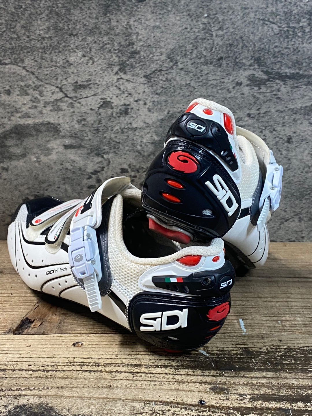 JS022 シディ SIDI GENIUS ビンディングシューズ SPD-SL 白 EU44