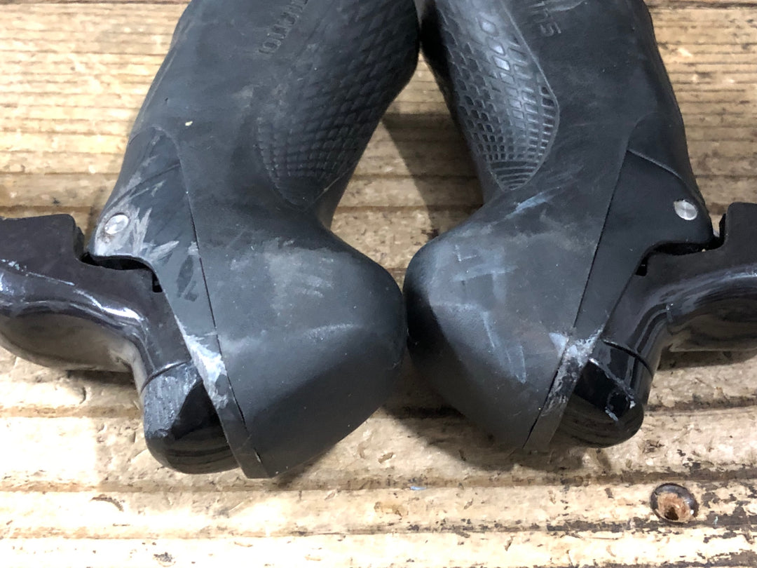 KH400 シマノ SHIMANO 105 ST-R7000 STIレバー 2×11S 黒 傷み多