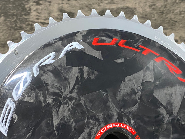 JY088 カンパニョーロ Campagnolo ボーラウルトラ BORA ULTRA TT クランクセット 170mm TA製リング付 56/44T 10S