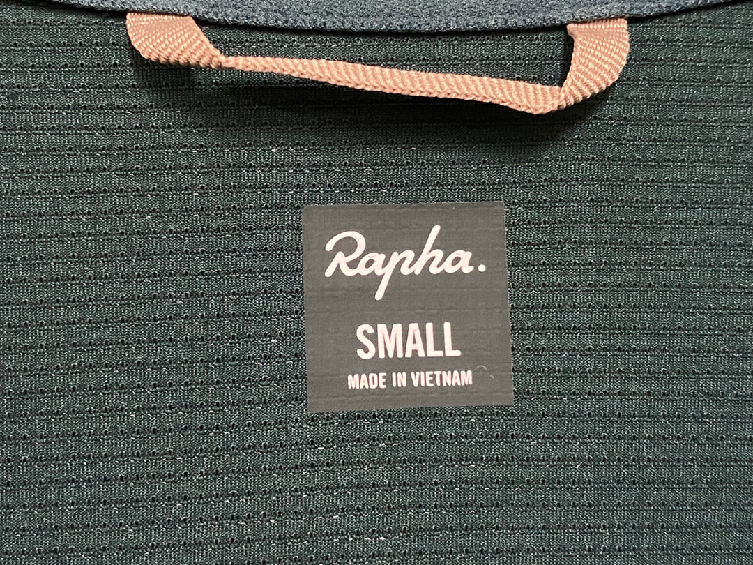 JM331 ラファ Rapha FLYWEIGHT JERSEY 半袖 サイクルジャージ 緑 XS