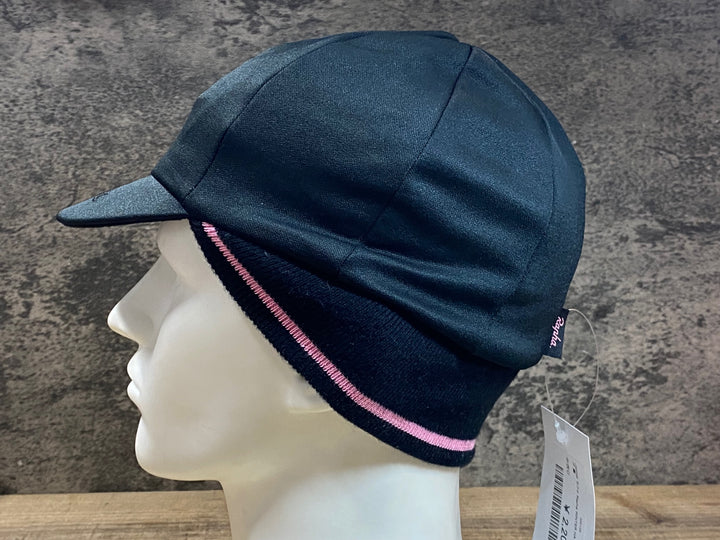 JW058 ラファ Rapha WINTER HAT サイクルキャップ 黒
