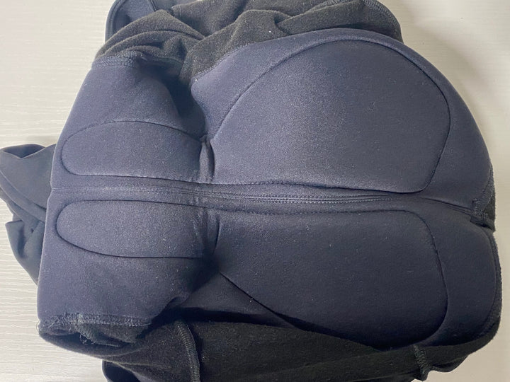 KA822 ラファ rapha CORE CARGO WINTER TIGHTS WITH PAD ビブタイツ M 黒 裏起毛 ※ロゴ剥がれ