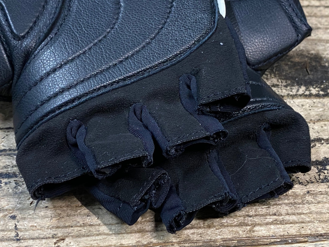 JS855 ラファ Rapha 指切 グローブ 黒 M