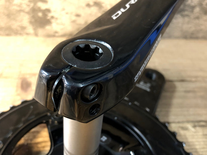 JO477 シマノ SHIMANO デュラエース DURA-ACE FC-R9100 クランクセット 165mm 50/34T リコール点検済み