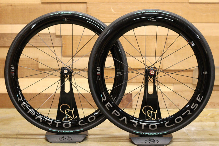 ビアンキ BIANCHI レパルトコルサ REPARTO CORSE RC50/RC65 SPB カーボン チューブレス ホイールセット シマノ12/11S 【立川店】