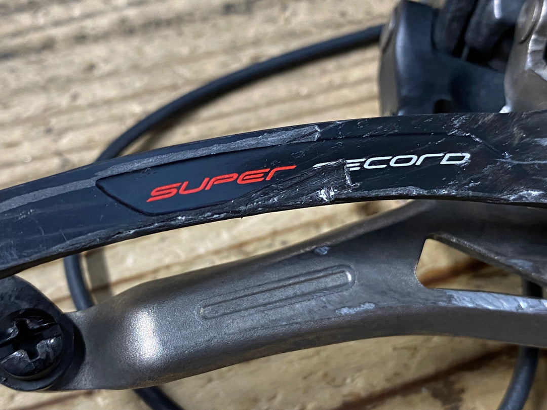KD373 カンパニョーロ CAMPAGNOLO スーパーレコード SUPER RECORD FD19-SR12BEPS フロントディレイラー 2s EPS V4 電動 動作確認済