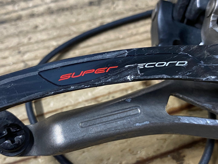 KD373 カンパニョーロ CAMPAGNOLO スーパーレコード SUPER RECORD FD19-SR12BEPS フロントディレイラー 2s EPS V4 電動 動作確認済