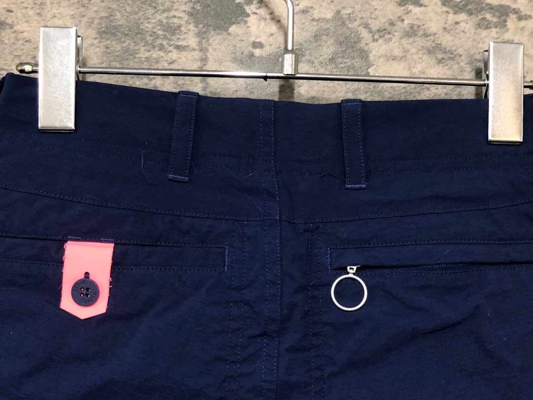 KL472 ラファ Rapha WOMEN'S RANDONNEE SHORTS サイクルパンツ 紺 24WAIST ※動物の毛