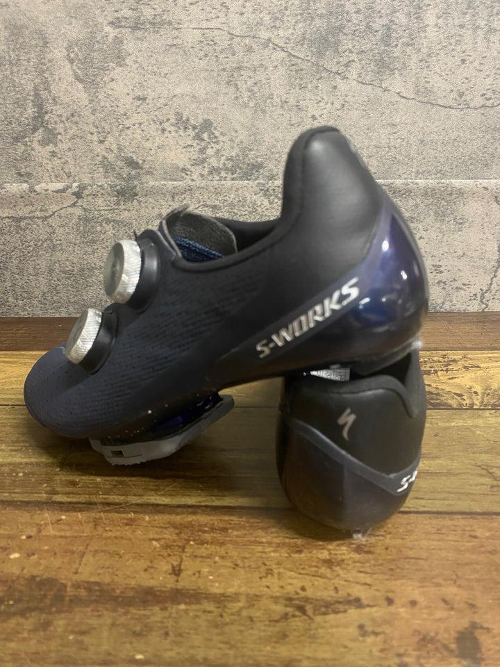 JY149 スペシャライズド SPECIALIZED S-WORKS TORCH ビンディングシューズ 3穴 紺 EU38