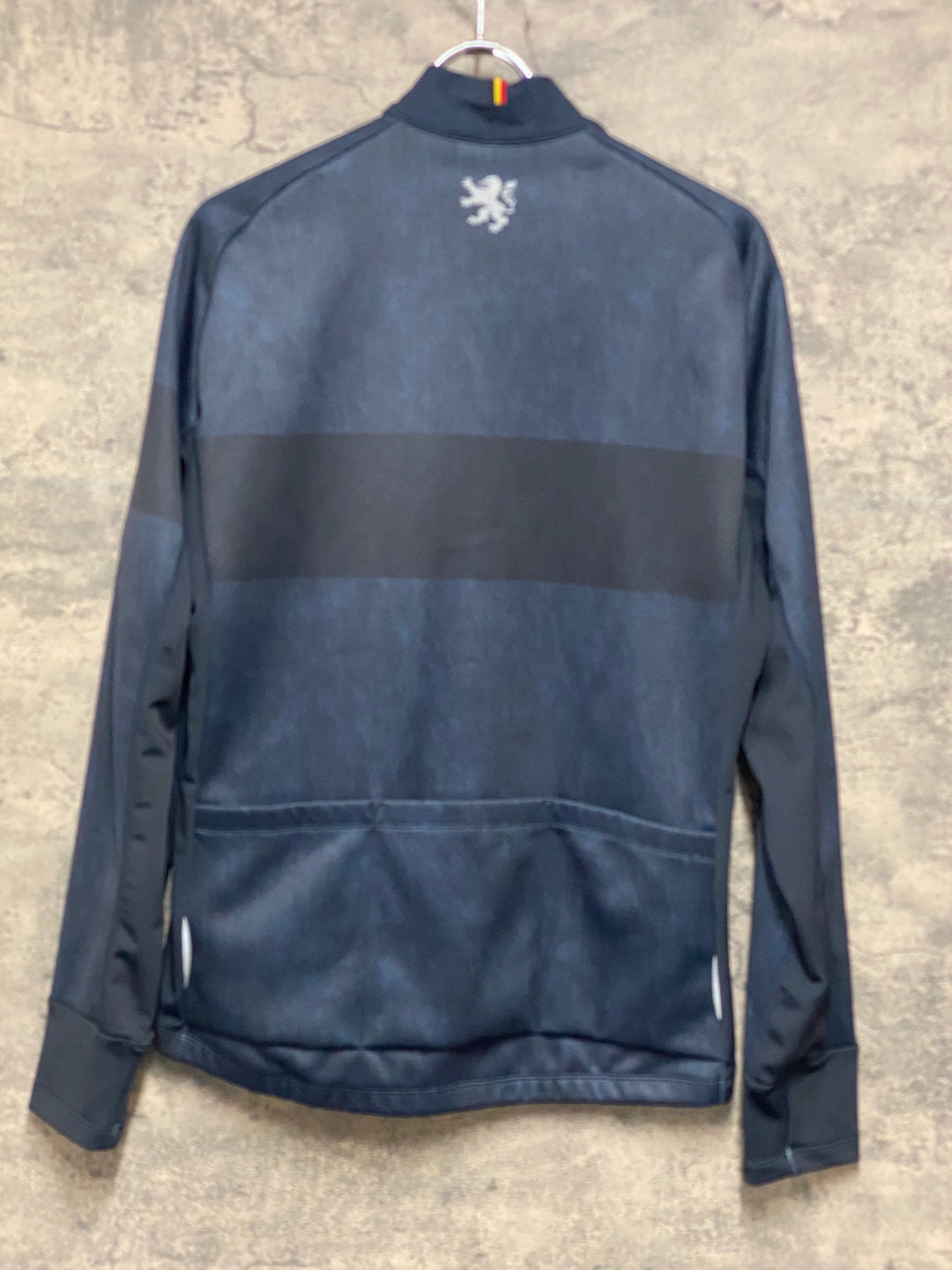 KP909 カペルミュール KAPELMUUR 長袖 サイクルジャージ 紺 黒 L 裏起毛