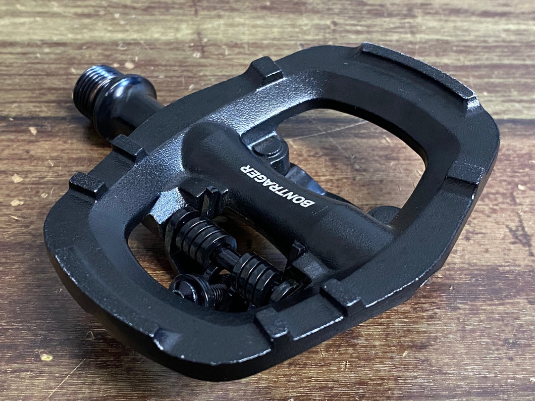 JQ031 ボントレガー BONTRAGER 片面 ビンディングペダル SPD 黒