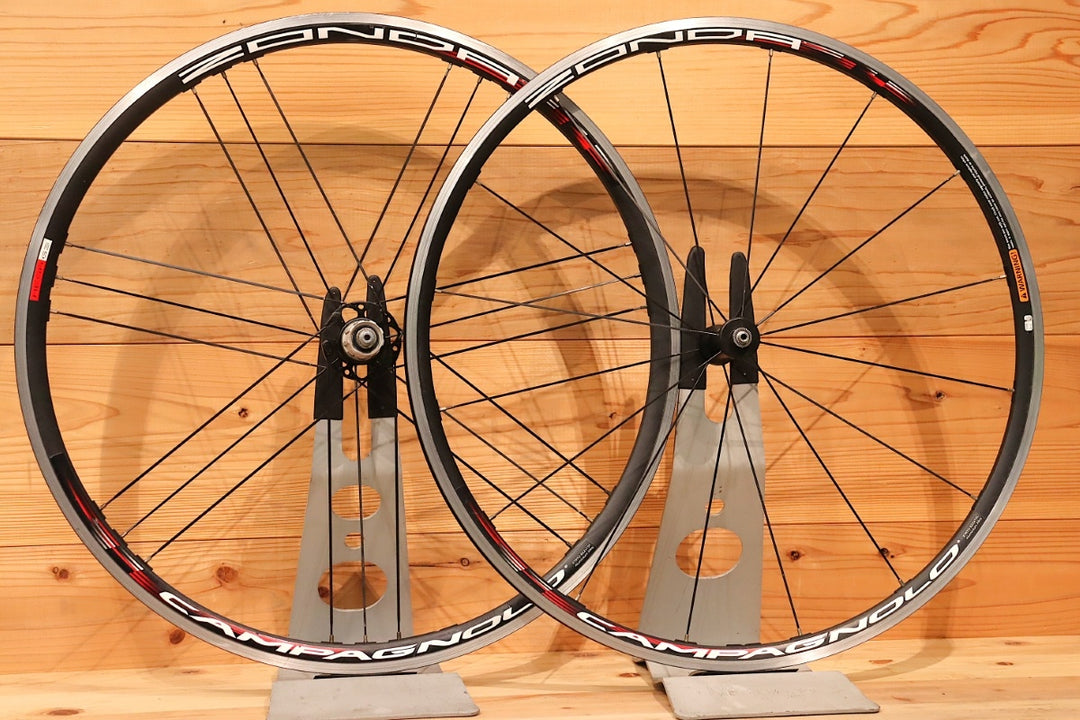 カンパニョーロ CAMPAGNOLO ゾンダ ZONDA アルミ クリンチャー ホイールセット シマノ12S/11S 15C 【千葉店】
