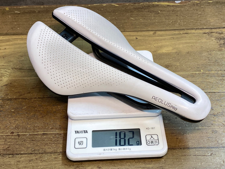 JO409 ボントレガー BONTRAGER AEOLUS PRO カーボンレール サドル 145mm 白