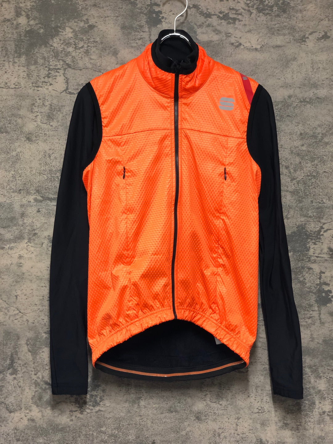 KM224 スポーツフル sportful FIANDRE STRATO JACKET 長袖 サイクルジャケット オレンジ M