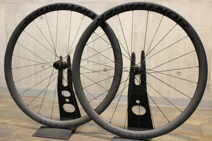 ボントレガー BONTRAGER アイオロス プロ AEOLUS PRO 37 DISC カーボン チューブレスレディ ホイールセット シマノ12/11S 【名古屋店】
