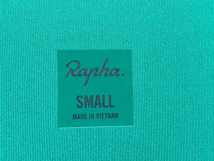 KS155 ラファ Rapha PRO TEAM LONG SLEEVE TRAINING JERSEY 長袖 サイクルジャージ 緑 S