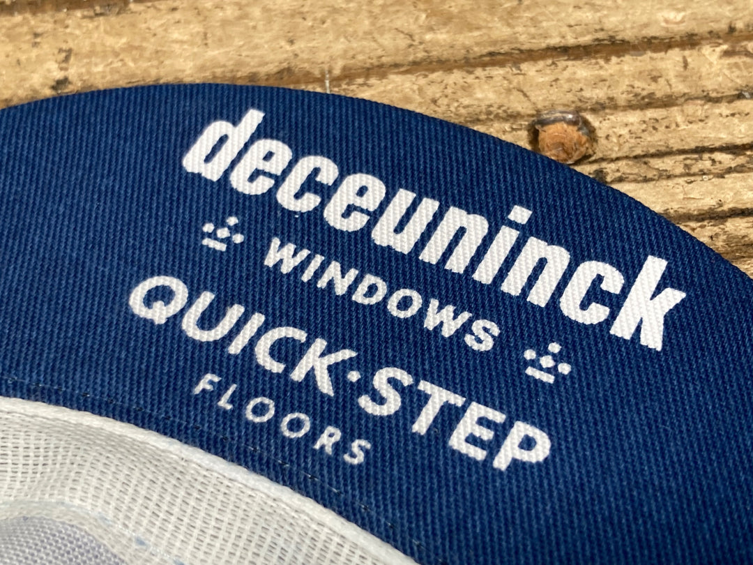 JH849 フェルマルク vermarc サイクルキャップ 青 紺 ワンサイズ QUICK STEP