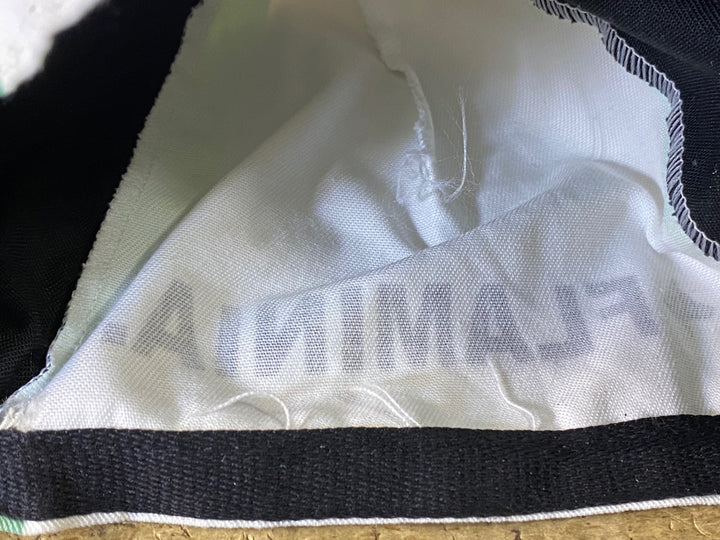 JV750 サンティーニ Santini サイクルキャップ 白黒