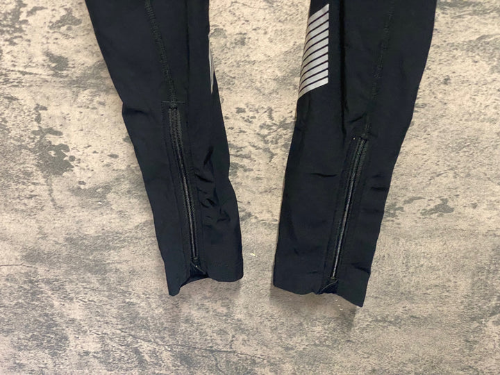 JO065 シマノ SHIMANO ビブタイツ 黒 L 裏起毛
