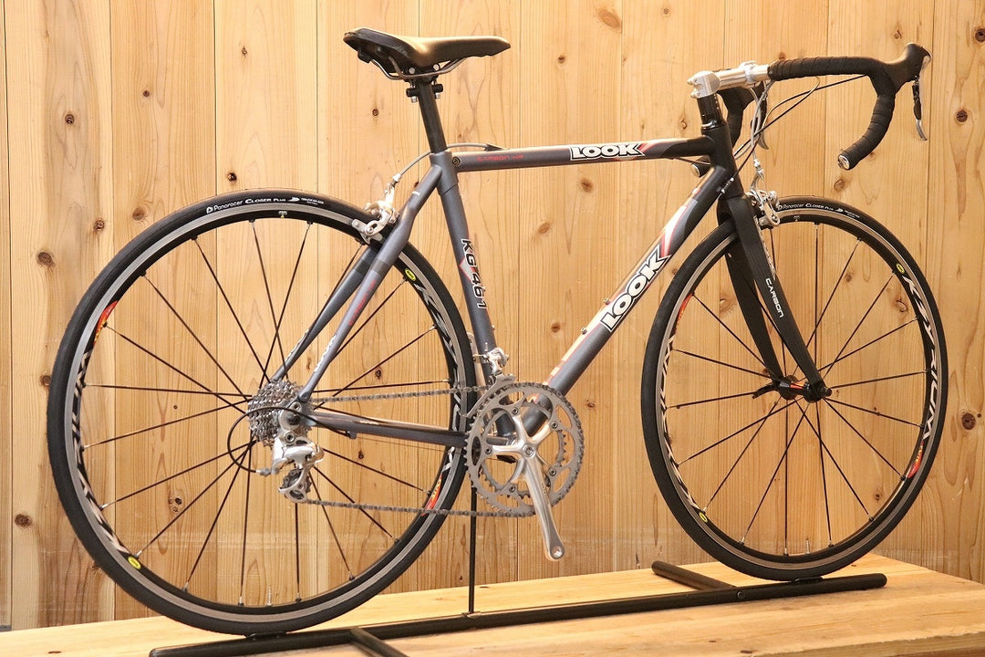 ルック LOOK KG461 2003年頃 51サイズ シマノ アルテグラ 6500 9S カーボン ロードバイク 【芦屋店】
