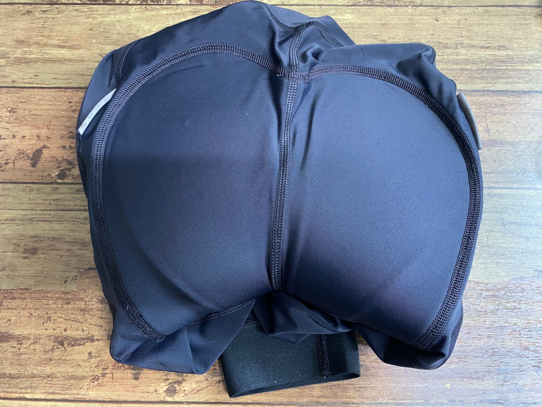 KD623 ラファ Rapha PRO TEAM TRAINING TIGHTS WITH PAD ビブタイツ 黒 M ロゴスレ