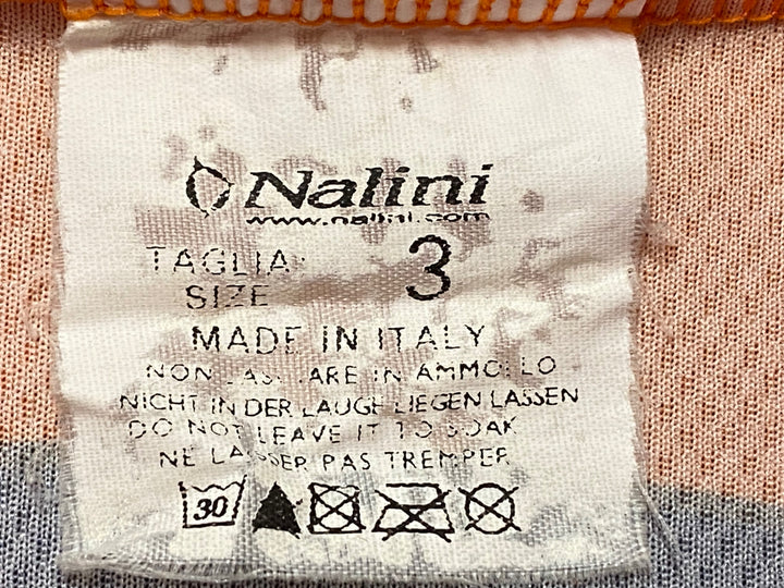 JV220 ナリーニ Nalini 半袖 サイクルジャージ 白 黒 S
