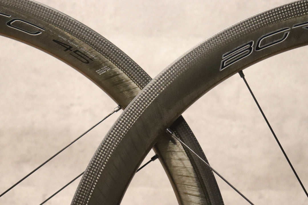 カンパニョーロ CAMPAGNOLO ボーラ BORA WTO 45 カーボン チューブレス ホイールセット カンパ11S/12S 【さいたま浦和店】
