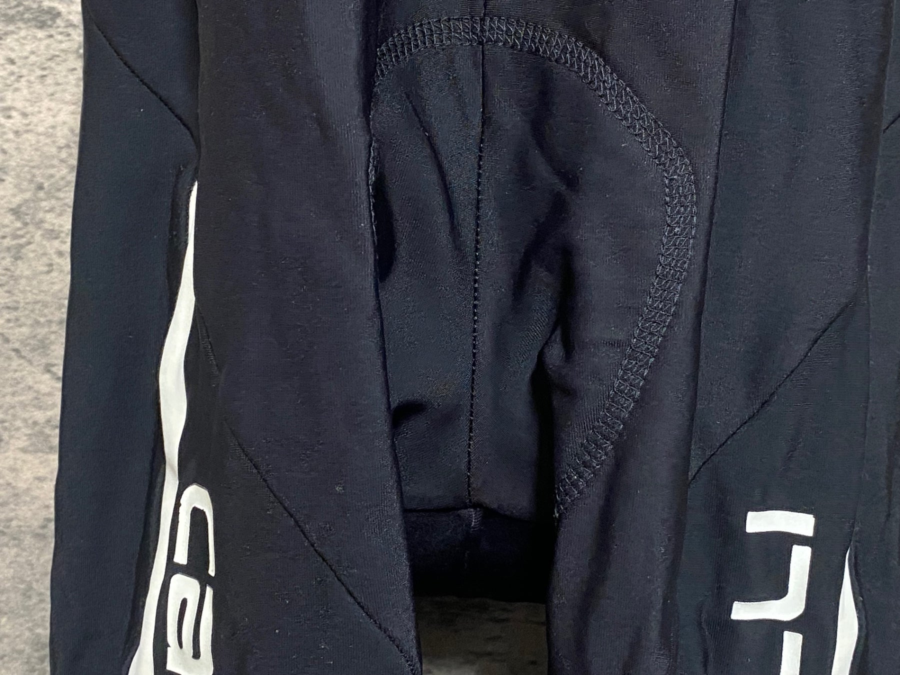 JP484 カステリ CASTELLI ロッソコルサ ROSSO CORSA ビブタイツ 黒 M