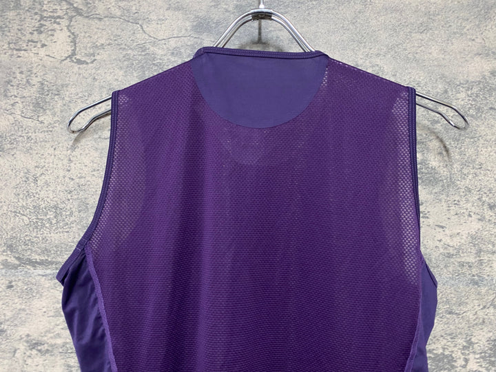 JH978 ラファ Rapha PRO TEAM BASE LAYER SLEEVELESS ベースレイヤー パープル M