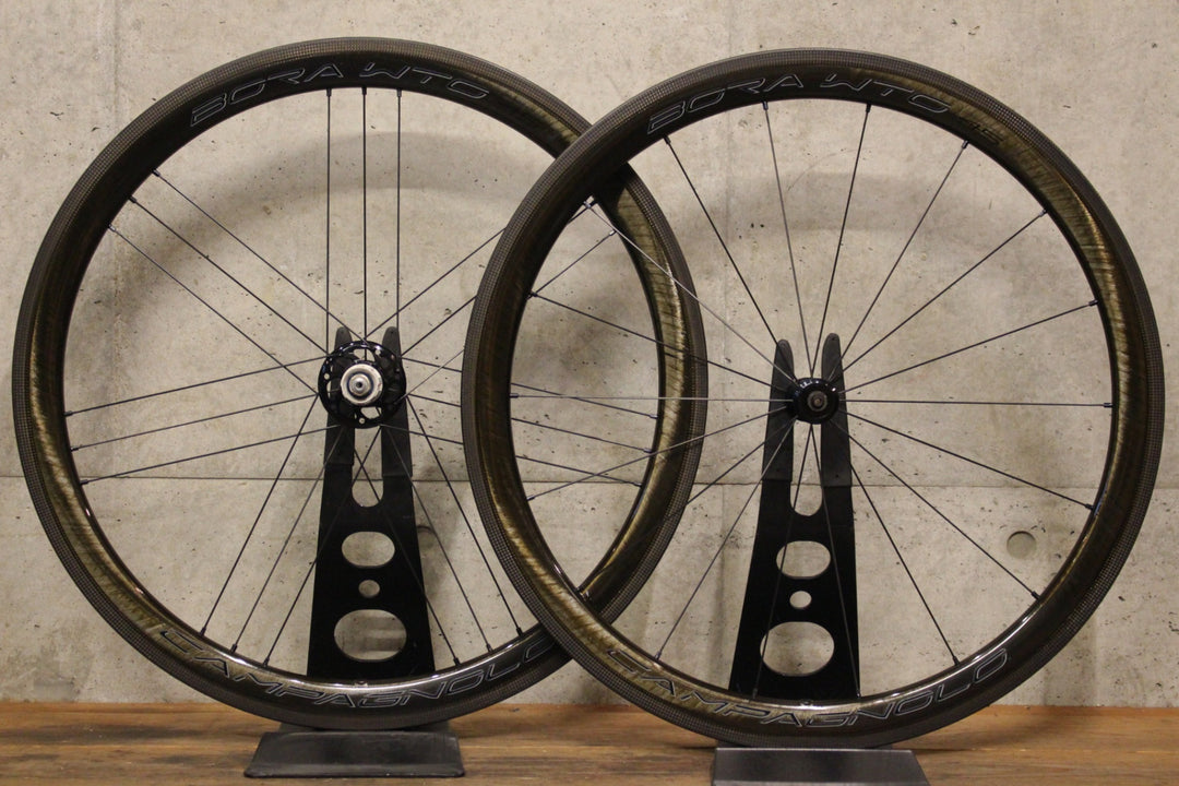 カンパニョーロ CAMPAGNOLO ボーラ BORA WTO 45 RIM AC3 シマノ 12/11S 19C カーボン チューブレス ホイールセット 【福岡店】