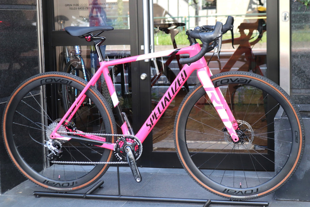 【ROVAL C38装着！】 スペシャライズド SPECIALIZED クラックス エリート CRUX ELITE DISC 2018モデル 52サイズ スラム ライバル 11S カーボン ロードバイク シクロクロス 【東京南麻布店】
